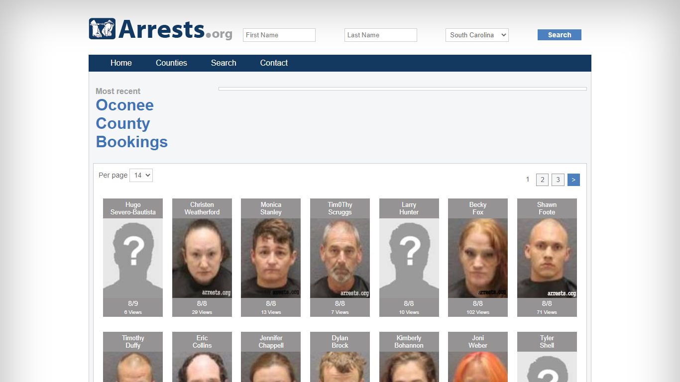 Oconee County Arrests and Inmate Search